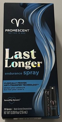 Promescent Desensitizing Delay Spray for Men BNIB SEALED EXP 5/2027+