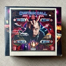 RARE Eminem Signed Curtain Call 2 CD Boxset Moms Spaghetti Store Exclusive /100