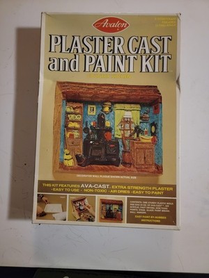 Avalon 3D Paster Cast & Paint Kit, Used In Box