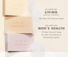 Coconut Cream Shea Butter Bar Soap F•H•F FarmHouse Fresh®⚡️NEW⌛️Fresh📦