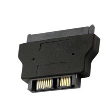 1 SATA 15 7 pin 22Pin Female to 13pin Male Plug Converter Adapter Connector
