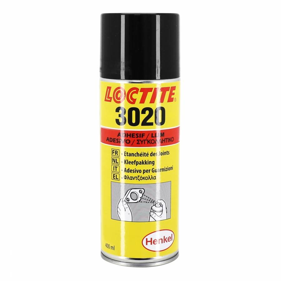 Joint adhésif Loctite MR 3020 en spray 400 ml pour fixer les joints