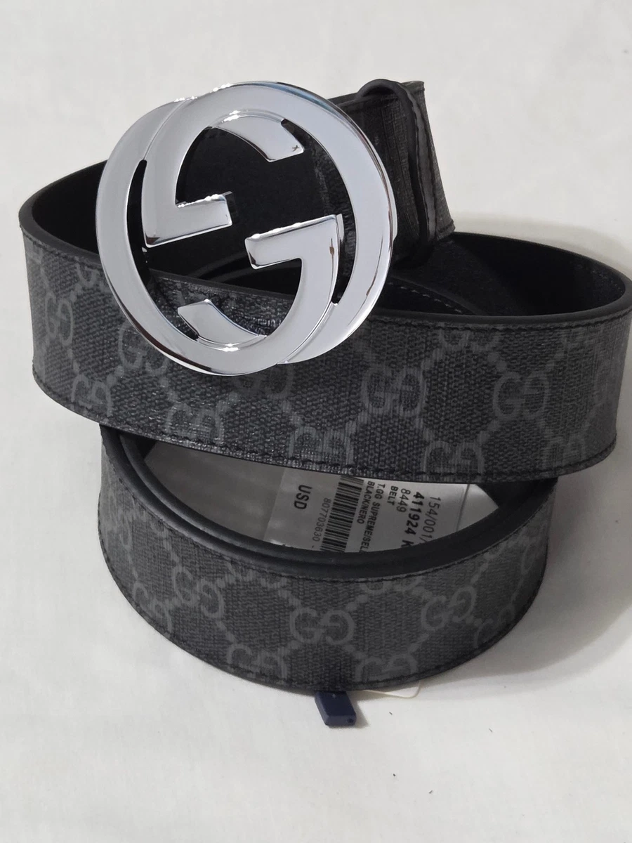 Gucci Black Belts for Men for sale | eBay
