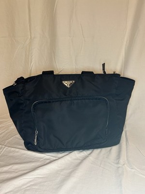Prada Re-Nylon Black Crossbody Baby Bag Adjustable Strap