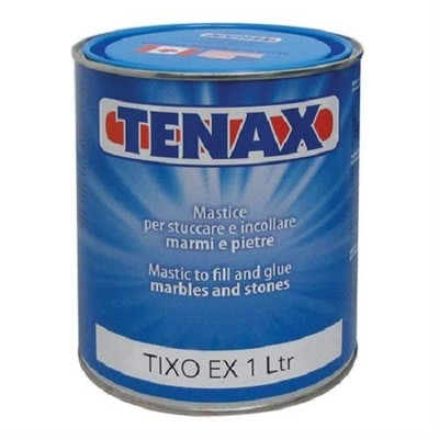 Tenax Tixo EX Knife Grade Transparent - 1 Liter. for Granite, Marble, Engineered
