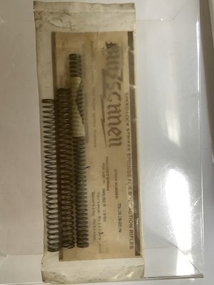 3 Wolff Blitzschnell Mauser 1898 Striker Springs For Bolt Action Rifles Used Lot