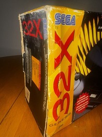 Sega 32X Console Original Empty BOX ONLY (NO INSERTS)