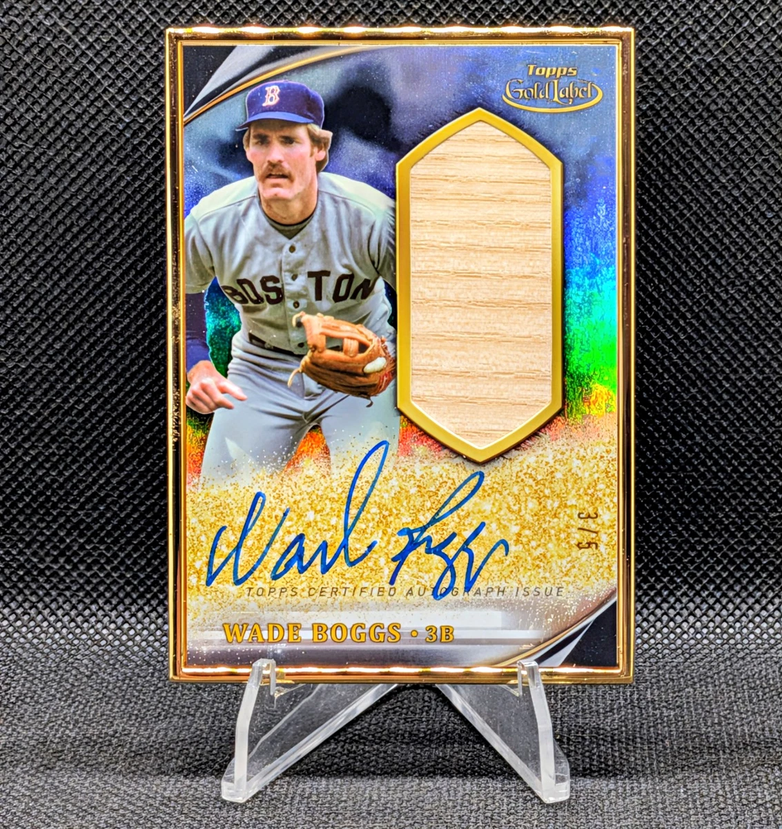 Wade Boggs Autograph Baseball Cards for sale | eBay