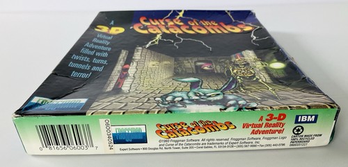 Curse Of The Catacombs IBM (1) Disc And Box And Manual Included, Please Read! - Picture 10 of 23