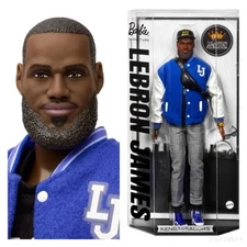 Barbie Signature Lebron James Kenbassadors Doll HRM33 - AA Ken Doll In Shipper