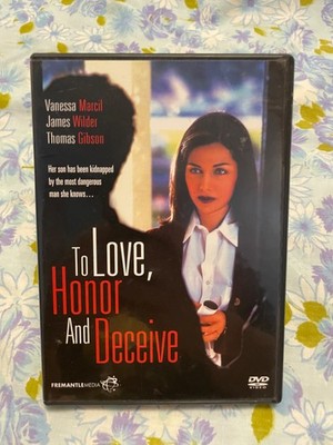 DVD To Love. Honor and Deceive Vanessa Marvil James Wilder Thomas Gibson