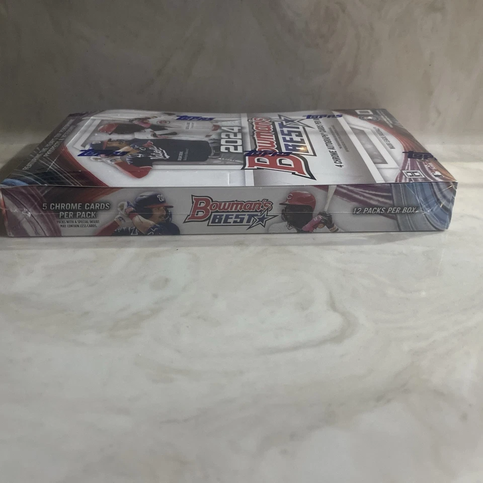 Caja de pasatiempos de béisbol Bowman's Best 2024 Foto 2 de 3