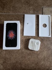 iPhone SE Black Box 16 GB Empty Box Only Original Apple Product No Phone Or Cord