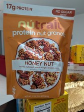 Nutrail Protein Nut Granola Honey Nut 22oz Gluten Free Keto No Sugar Added