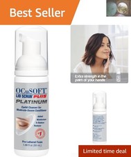 Foaming Eyelid Cleanser with Natural Ingredients - 1.68 fl oz for Makeup Remover