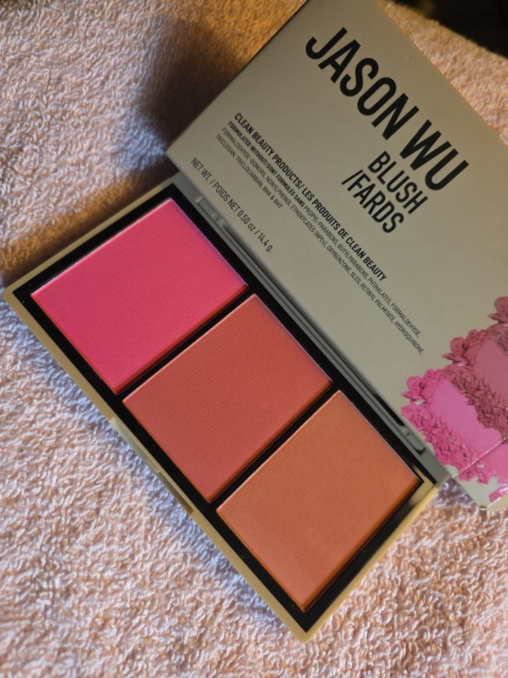 JASON WU Blush TRIO Blendable Powder Blush Women's Sulfate Free 0.5 Oz NEW BOXED - Image 3 of 4