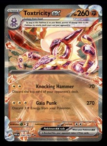 Toxtricity Ex Pokemon Card | eBay