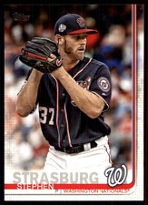Stephen Strasburg 2019 Topps #356 Nationals MLB READ FREE SHIPPING AutographDen
