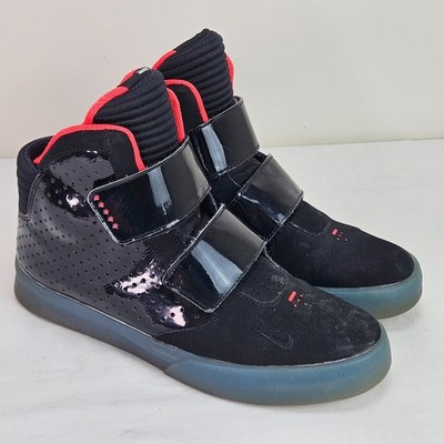 Nike Flystepper 2K3 High Top Size 9 Yeezy Blinks Black Red 644576-002 2013