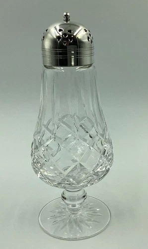 *VINTAGE* Signed Waterford Crystal SUGAR SHAKER MUFFINEER 8"