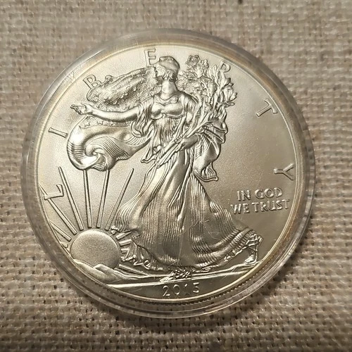 U.S. Mint 2015 American Silver Eagle 1 oz 0.999 Fine Silver Coin