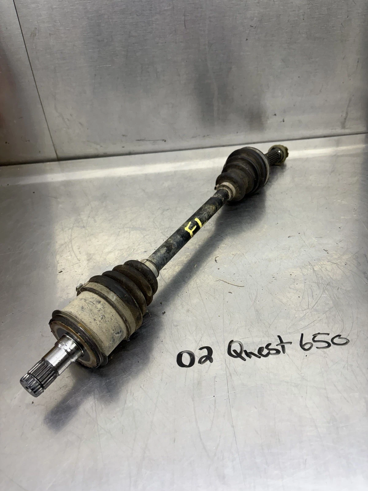 02 03 04 Bombardier Quest JD Buck 500 650 OEM Left Front CV Axle Drive Shaft Hub