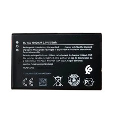 New 3.7V 1500mAh Smartphone Battery BL-4XL for Nokia 8000 / 6300 4G TA-1324