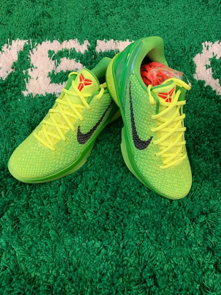シューズ(男性用) NIKE KOBE 6 PROTRO Grinch Nike Kobe 6 Protro Grinch (2020) Men's - CW2190-300 - US