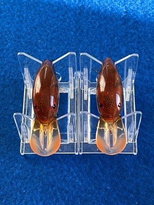 (2) Custom Painted Medium Diving Crankbait Fishing Lures Similar Bandit 200  