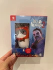 Hello Neighbor 2 Big Box Set with Imbir Backpack Hanger - Nintendo Switch Sealed