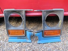 PAIR of DODGE RENAULT 50 SERIES (79-87) INDICATOR HEADLIGHT SURROUND TRIM PANEL