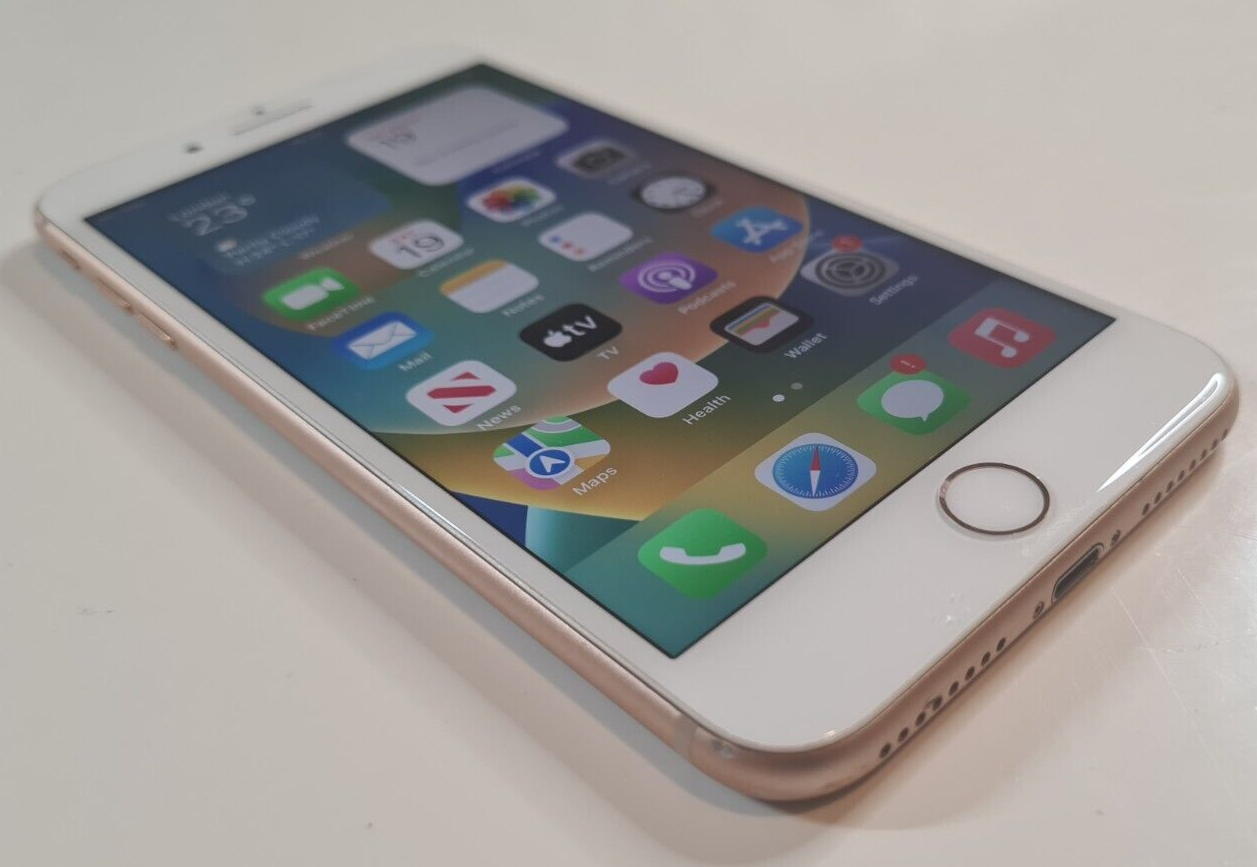 Unlocked Rose Gold iPhone 8+ Plus 64GB 88 Battery Excellent Condition