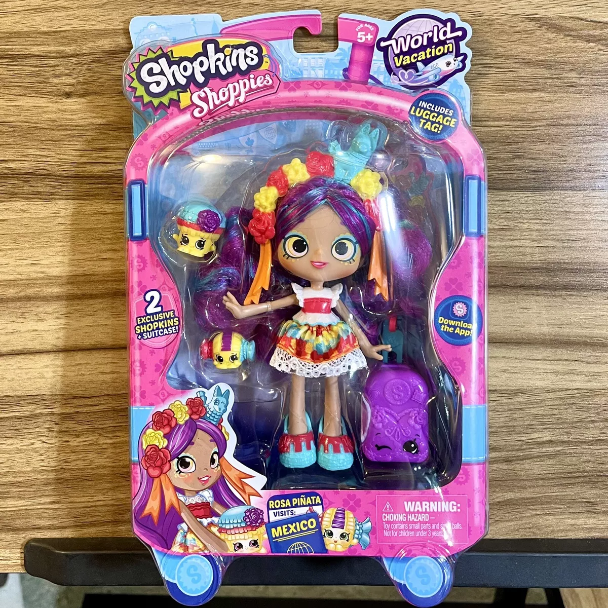 Shoppies Rosa Pi ata Doll Visits Mexico World Vacation 2