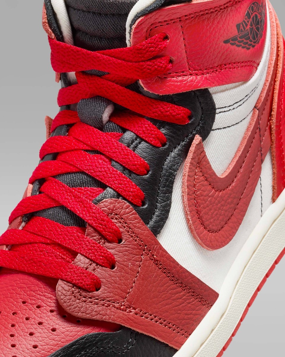 Nike WMNS Air Jordan 1 MM High Sport Red Black FB9891-600 Nike WMNS Air Jordan 1 MM High Sport Red Black FB9891-600