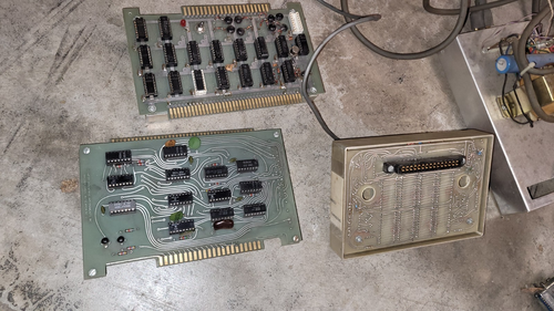Wang 718 vintage retro computer calculator LOT, ROM programmer, chips, and more - Afbeelding 19 van 24