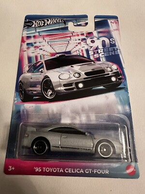 Hot Wheels Toyota Celica GT Four Silver (NEW FAST SHIPPING)