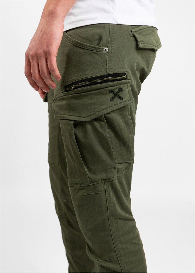 Pantalon Moto John Doe Cargo Stroker - Homme - Kevlar, Déperlant, Respirant