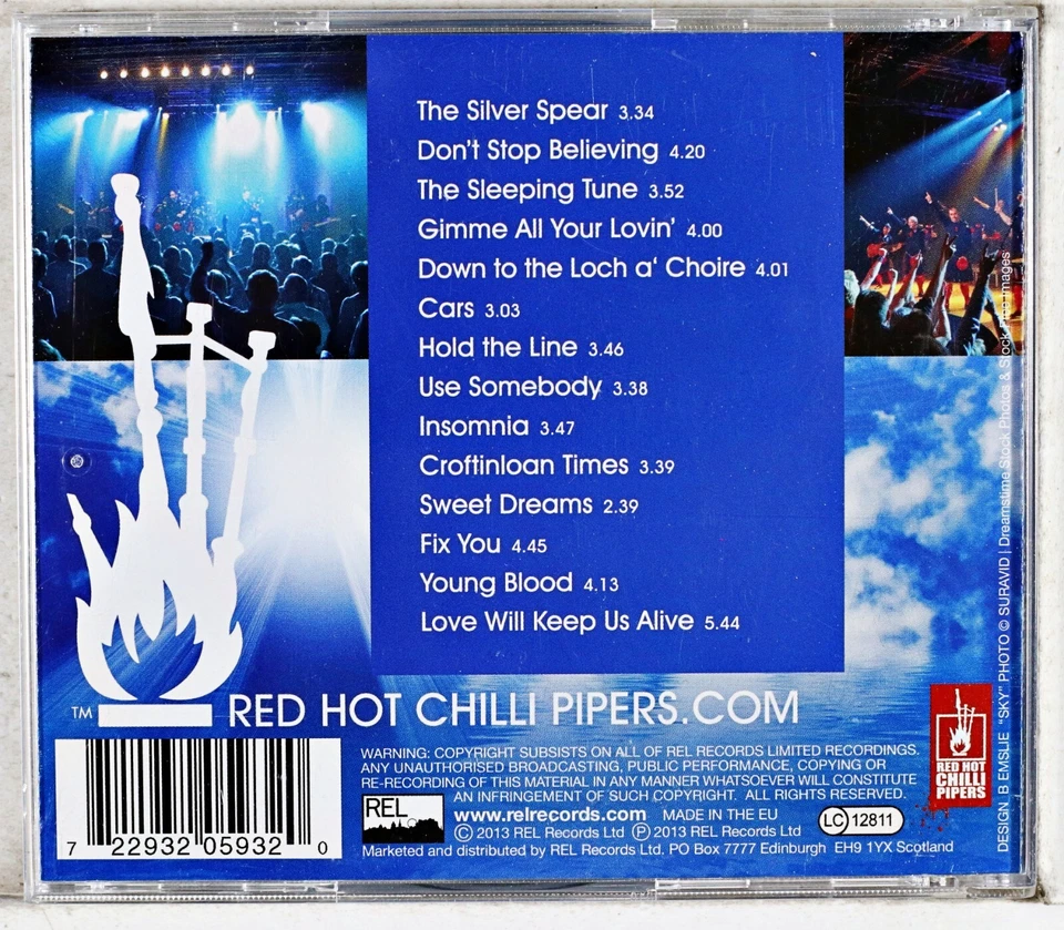 Red Hot Chilli Pipers - Breathe (CD 2013) Foto 3 de 3