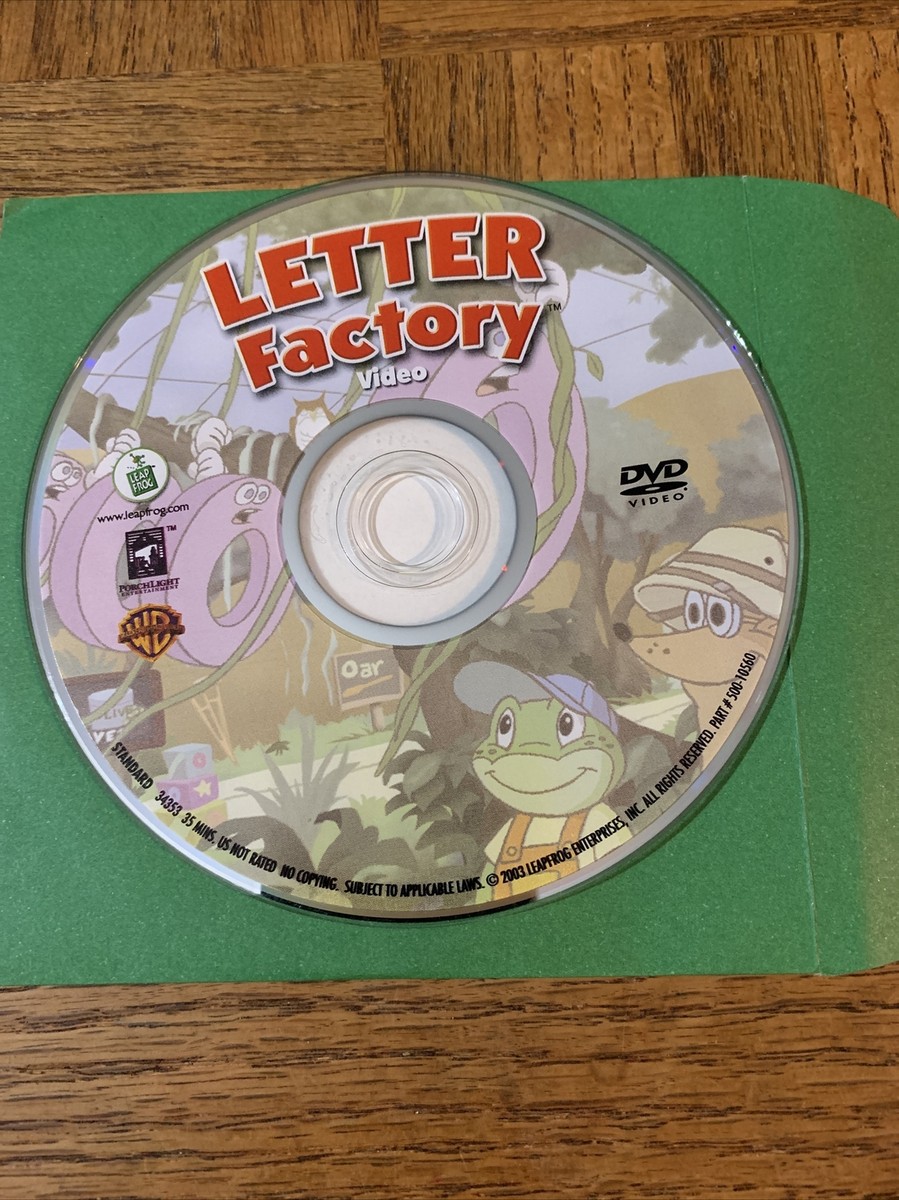 Letter Factory DVD | eBay