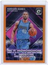 2018-19 Donruss Optic Express Lane Orange /39 HARRISON BARNES No. 11!