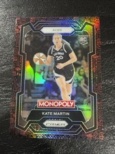 2024 Panini Prizm Monopoly WNBA Kate Martin Red Icons Rookie RC Vegas Aces #40