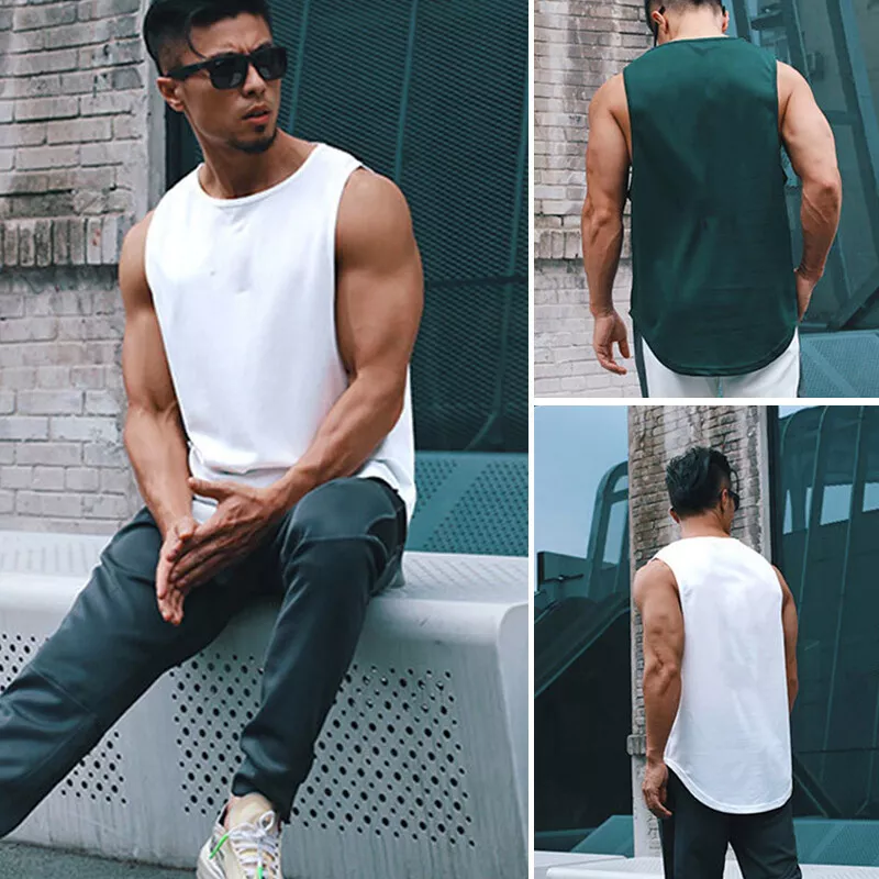 Longline sports shop vest
