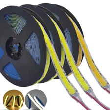 Double Row COB LED Strip DC12V 24V Super Bright 642LEDs/m Flexible Dimmable Led