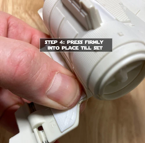 Vintage Star Wars X-Wing Fighter Broken Wing Repair Kit - Picture 13 of 17