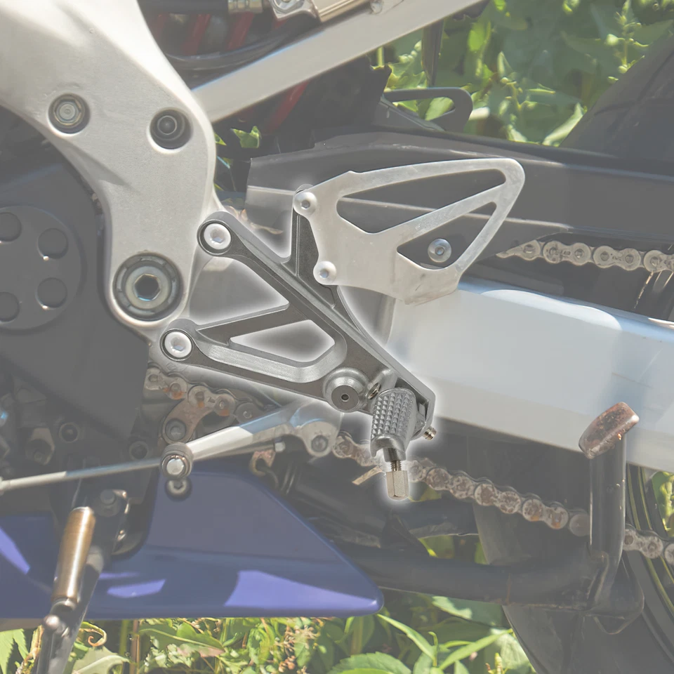 Soporte de reposapiés delanteros apto para Honda CBR600F4i 2001-2006 2005 Foto 4 de 4