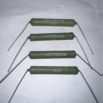 10 Watt  11 Ohms Power Resistors New Quantity Of (4) by ELECTROHM￼