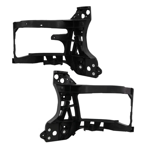 Par de soportes de montaje de faros de soporte de radiador para Dodge Ram 1500 2500 2013-2024 - Imagen 7 de 16