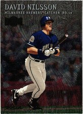 2000 SKYBOX METAL DAVE NILSSON BASEBALL #120 CARD $0.99 VALUE BOX