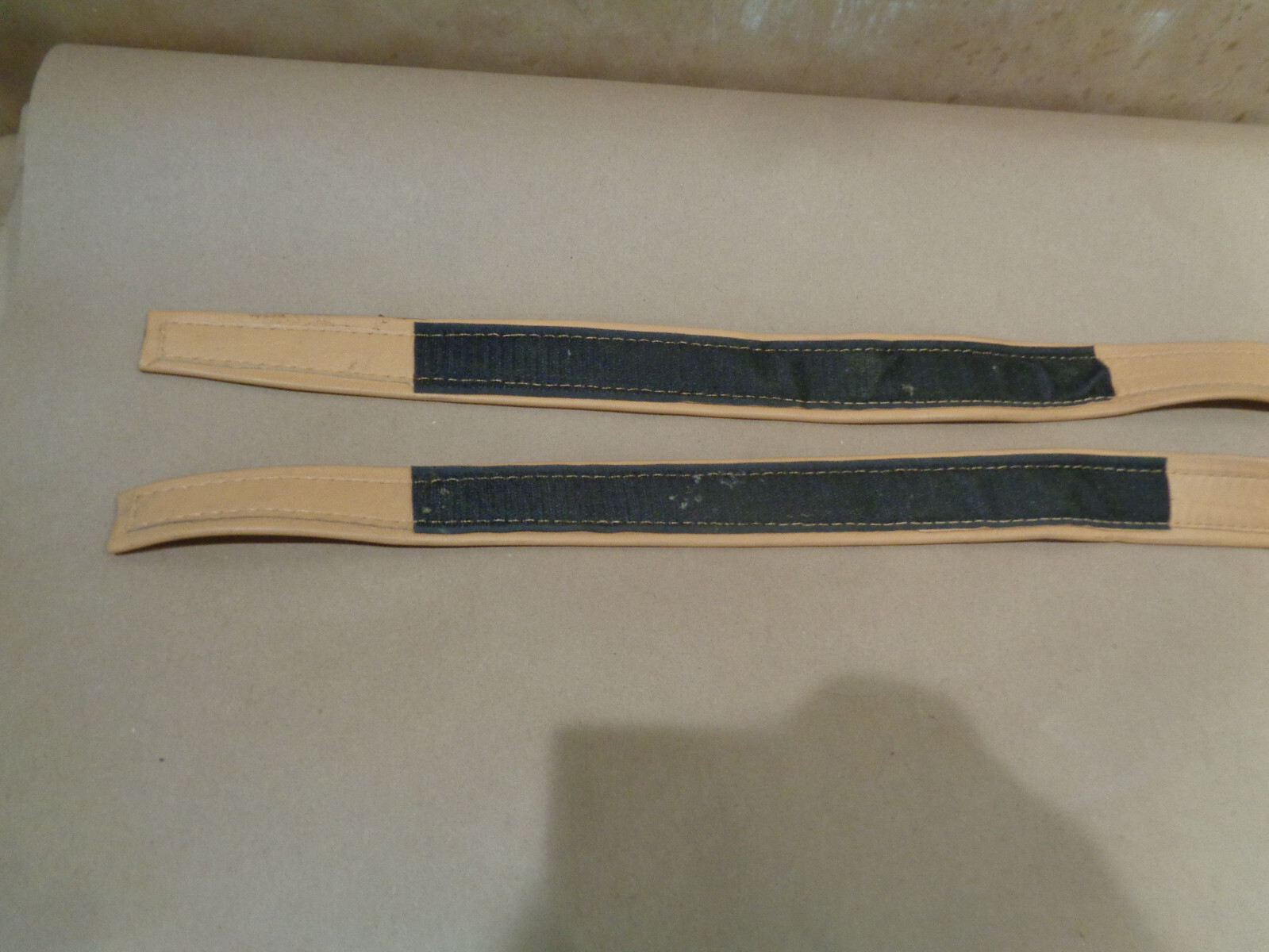 Ferrari Testarossa - Luggage Belt Fixing- Set Of Two- Tan- P/N 61518000