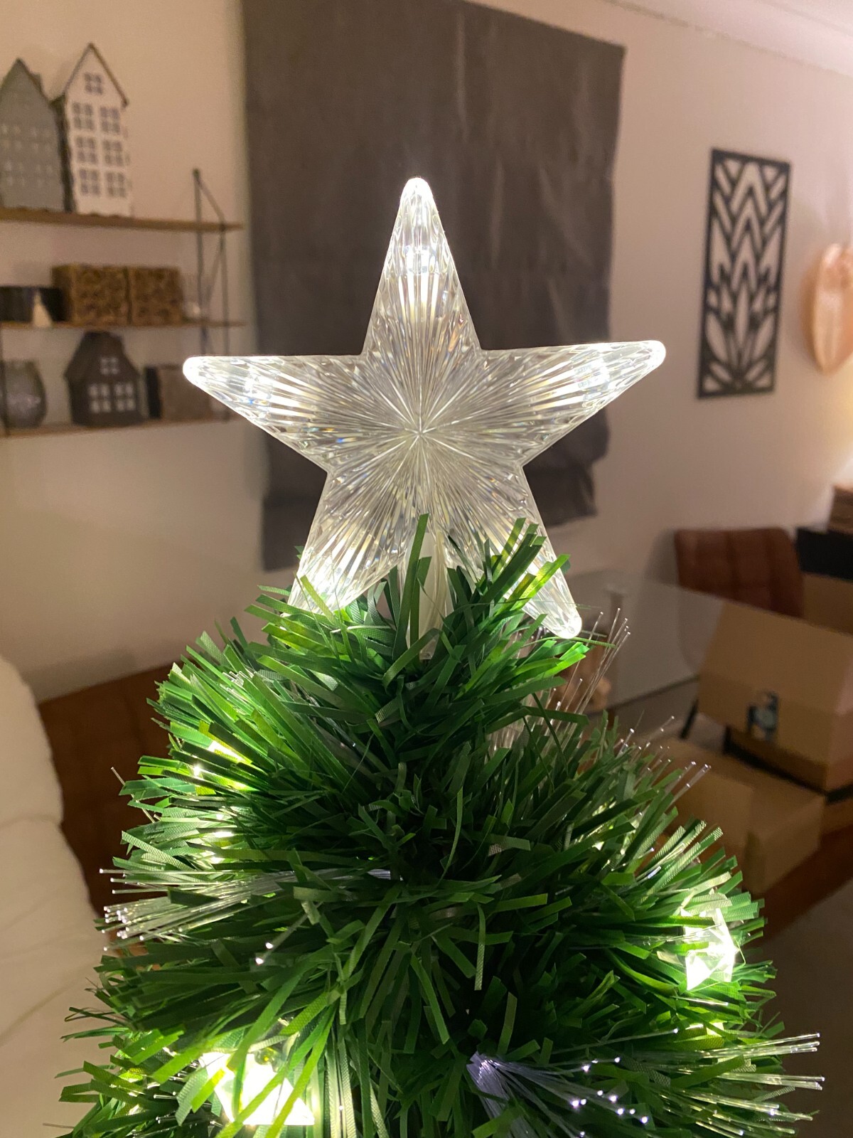 We R Christmas 5 Foot Fibre Optic Slim Christmas Tree eBay